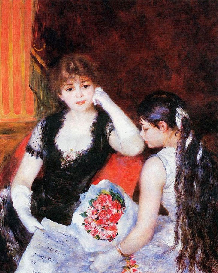 Pierre Auguste Renoir At the Concert